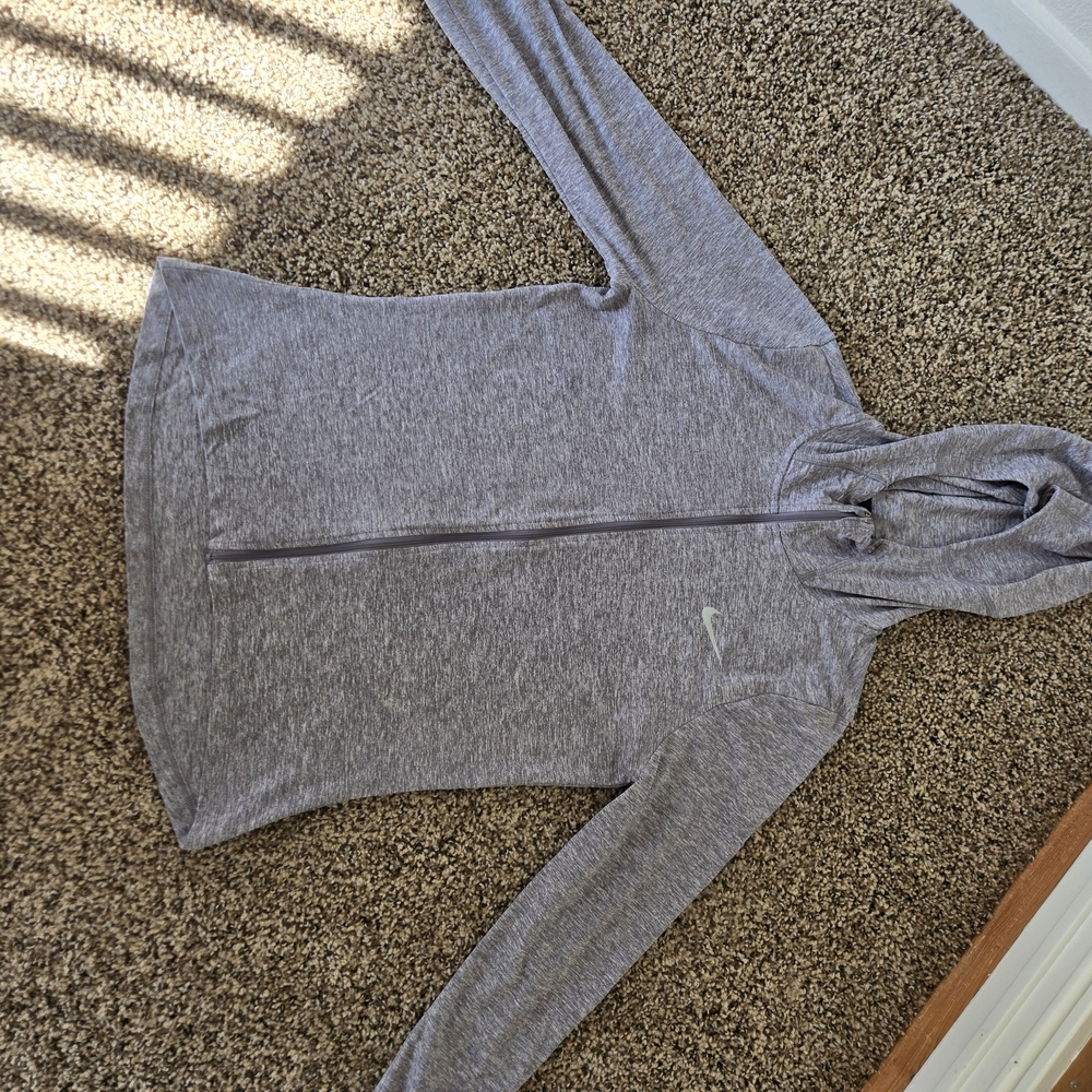 Nike Gray Dri-FIT Running Jacket